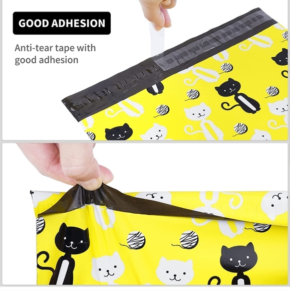 15 Polymailers 10x13 Super Cute Kitty Cats - Picture 2 of 4